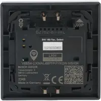Busch-Jaeger opzetstuk wachter 180 flex standaard-sensor met selectlens draadloos Future Linear antraciet glans (62762-81-WL)