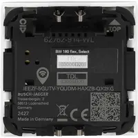 Busch-Jaeger opzetstuk wachter 180 flex standaard-sensor met selectlens draadloos Balance SI wit glans (62762-914-WL)
