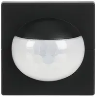 Busch-Jaeger opzetstuk wachter 180 flex comfort-sensor met multilens draadloos Future Linear zwart mat (62764-885-WL)