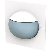 Busch-Jaeger opzetstuk wachter 180 flex comfort-sensor met multilens draadloos Art Linear studiowit glans (62764-44G-WL)