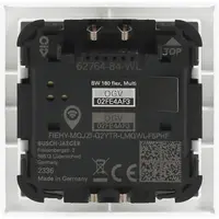 Busch-Jaeger opzetstuk wachter 180 flex comfort-sensor met multilens draadloos Future Linear studiowit glans (62764-84-WL)