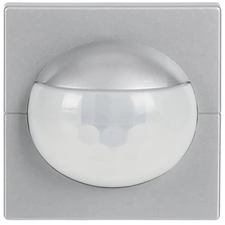 Busch-Jaeger opzetstuk wachter 180 flex comfort-sensor met multilens draadloos Future Linear aluzilver (62764-83-WL)
