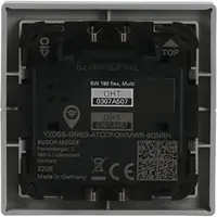 Busch-Jaeger opzetstuk wachter 180 flex comfort-sensor met multilens draadloos Future Linear aluzilver (62764-83-WL)