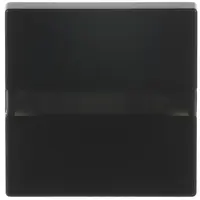 Busch-Jaeger comfortschakelaar flex-opzetstuk met bewegingssensor Future Linear zwart mat (64765-885)