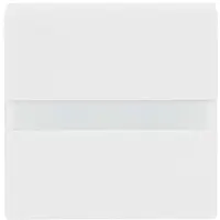 Busch-Jaeger comfortschakelaar flex-opzetstuk met bewegingssensor Future Linear studiowit glans (64765-84)