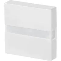 Busch-Jaeger comfortschakelaar flex-opzetstuk met bewegingssensor Future Linear studiowit glans (64765-84)