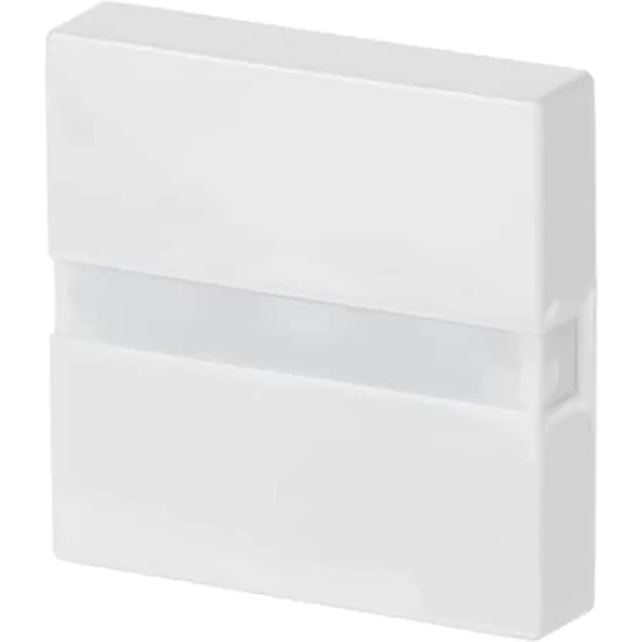 Busch-Jaeger comfortschakelaar flex-opzetstuk met bewegingssensor Future Linear studiowit glans (64765-84)