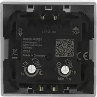 Busch-Jaeger comfortschakelaar flex-opzetstuk met bewegingssensor Future Linear aluzilver (64765-83)