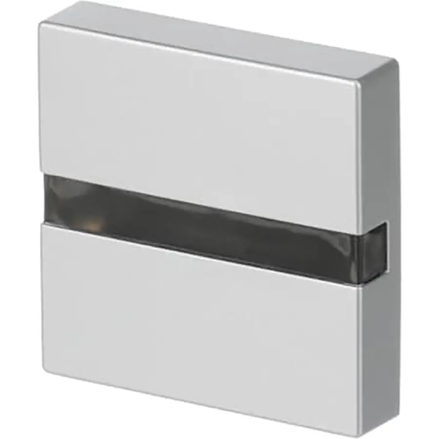Busch-Jaeger comfortschakelaar flex-opzetstuk met bewegingssensor Future Linear aluzilver (64765-83)