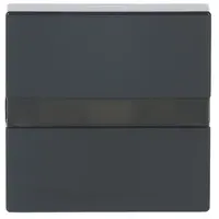 Busch-Jaeger comfortschakelaar flex-opzetstuk met bewegingssensor Future Linear antraciet (64765-81)