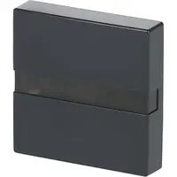 Busch-Jaeger comfortschakelaar flex-opzetstuk met bewegingssensor Future Linear antraciet (64765-81)