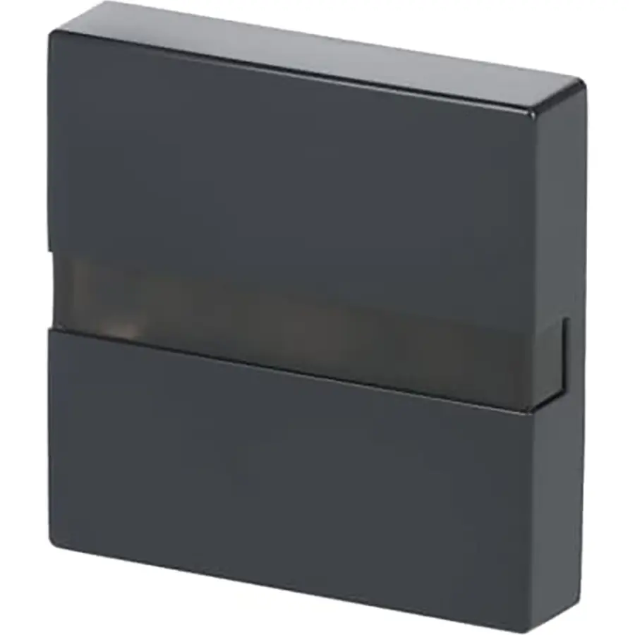 Busch-Jaeger comfortschakelaar flex-opzetstuk met bewegingssensor Future Linear antraciet (64765-81)