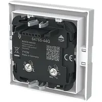 Busch-Jaeger comfortschakelaar flex-opzetstuk met bewegingssensor Art Linear studiowit glans (64765-44G)