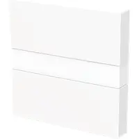 Busch-Jaeger comfortschakelaar flex-opzetstuk met bewegingssensor Art Linear studiowit mat (64765-44M)