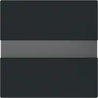 Busch-Jaeger comfortschakelaar flex-opzetstuk met bewegingssensor Art Linear zwart mat (64765-45M)