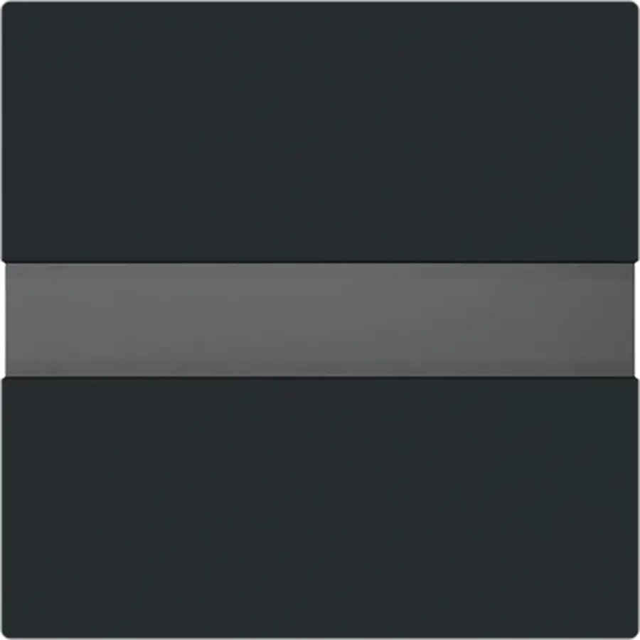 Busch-Jaeger comfortschakelaar flex-opzetstuk met bewegingssensor Art Linear zwart mat (64765-45M)
