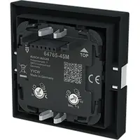 Busch-Jaeger comfortschakelaar flex-opzetstuk met bewegingssensor Art Linear zwart mat (64765-45M)