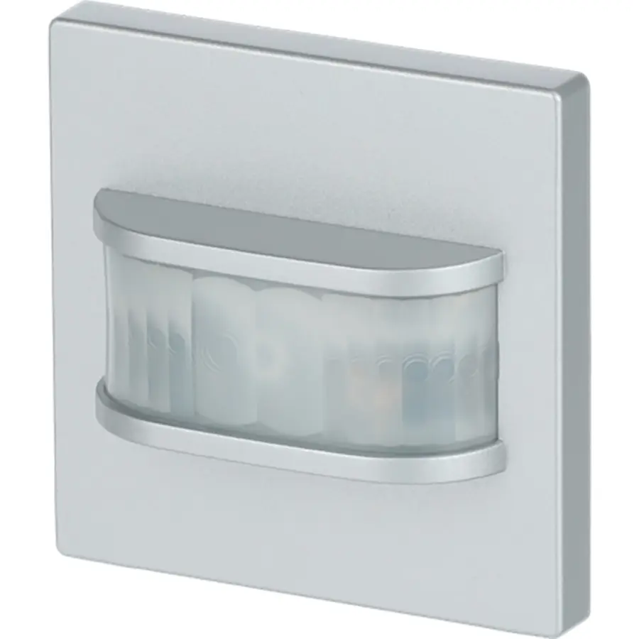 Busch-Jaeger bewegingsmelder-opzetstuk Wächter 180 flex basic-sensor met selectlens Future Linear aluzilver (64761-83)