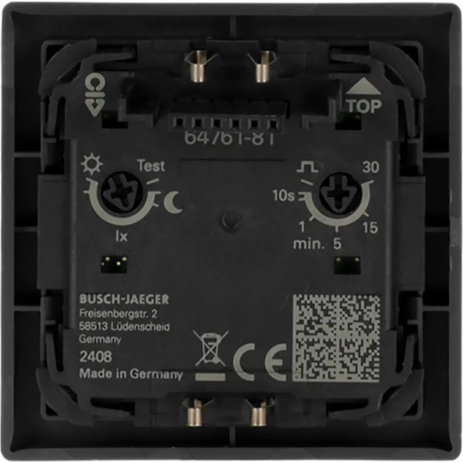 Busch-Jaeger bewegingsmelder-opzetstuk Wächter 180 flex basic-sensor met selectlens Future Linear antraciet glans (64761-81)