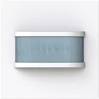 Busch-Jaeger bewegingsmelder-opzetstuk Wächter 180 flex basic-sensor met selectlens Art Linear studiowit glans (64761-44G)