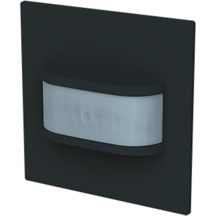Busch-Jaeger bewegingsmelder-opzetstuk Wächter 180 flex basic-sensor met selectlens Art Linear zwart mat (64761-45M)
