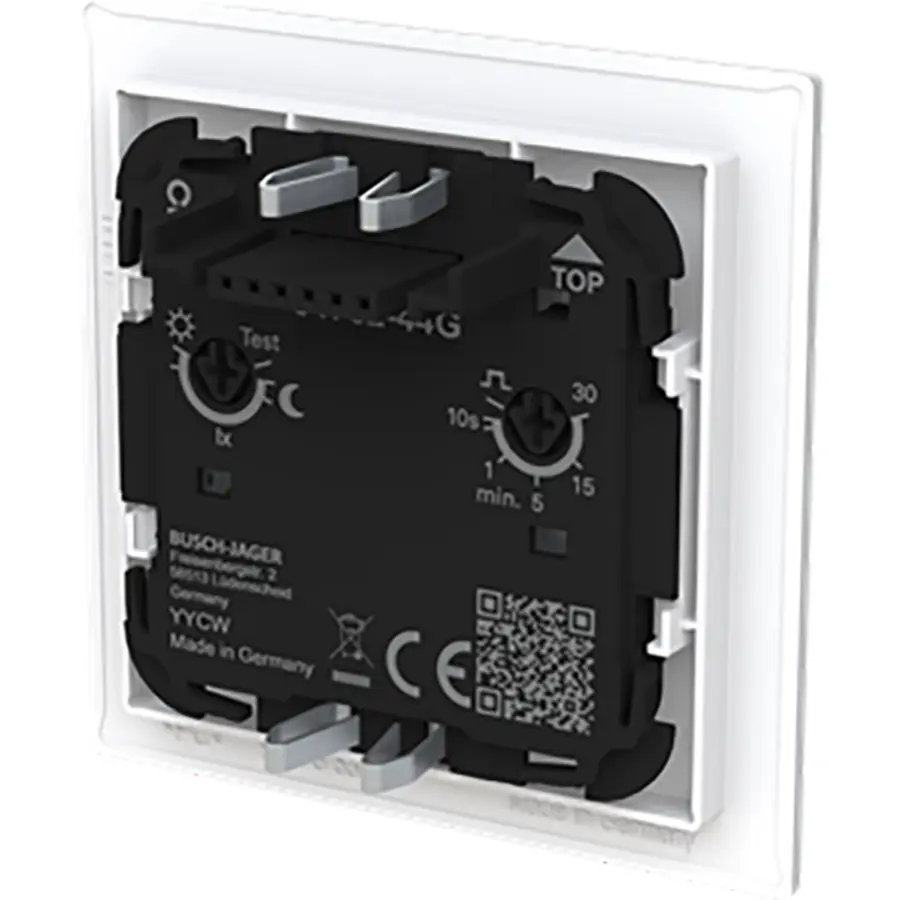 Busch-Jaeger bewegingsmelder-opzetstuk Wächter 180 flex comfort-sensor met selectlens Art Linear studiowit glans (64762-44G)