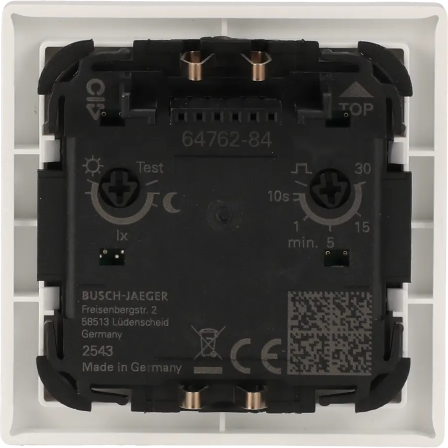 Busch-Jaeger bewegingsmelder-opzetstuk Wächter 180 flex comfort-sensor met selectlens Future Linear studiowit glans (64762-84)