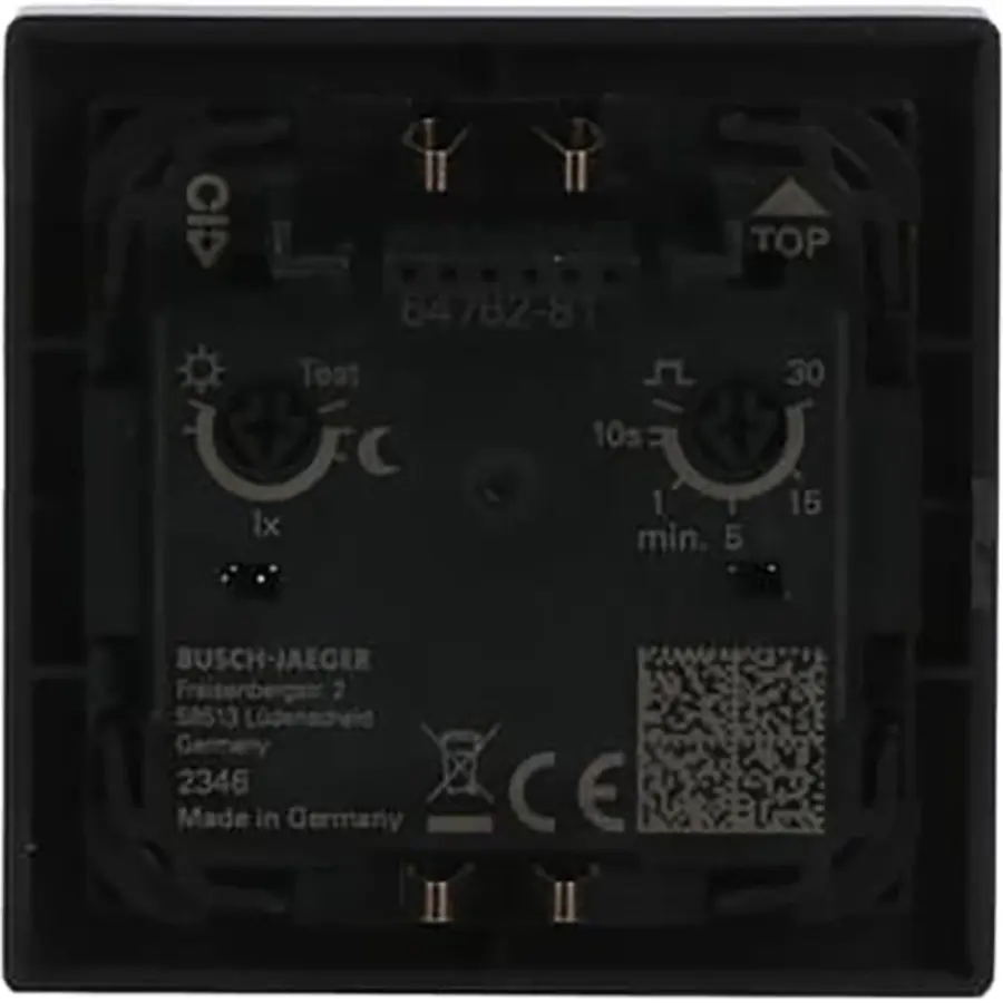 Busch-Jaeger bewegingsmelder-opzetstuk Wächter 180 flex comfort-sensor met selectlens Future Linear antraciet glans (64762-81)