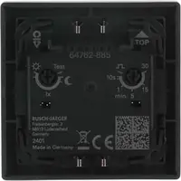 Busch-Jaeger bewegingsmelder-opzetstuk Wächter 180 flex comfort-sensor met selectlens Future Linear zwart mat (64762-885)