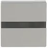 Busch-Jaeger comfortschakelaar flex-opzetstuk met bewegingssensor Pure Stainless Steel (64765-866) Busch-Jaeger comfortschakelaar flex-opzetstuk met bewegingssensor Pure Stainless Steel (64765-866)
