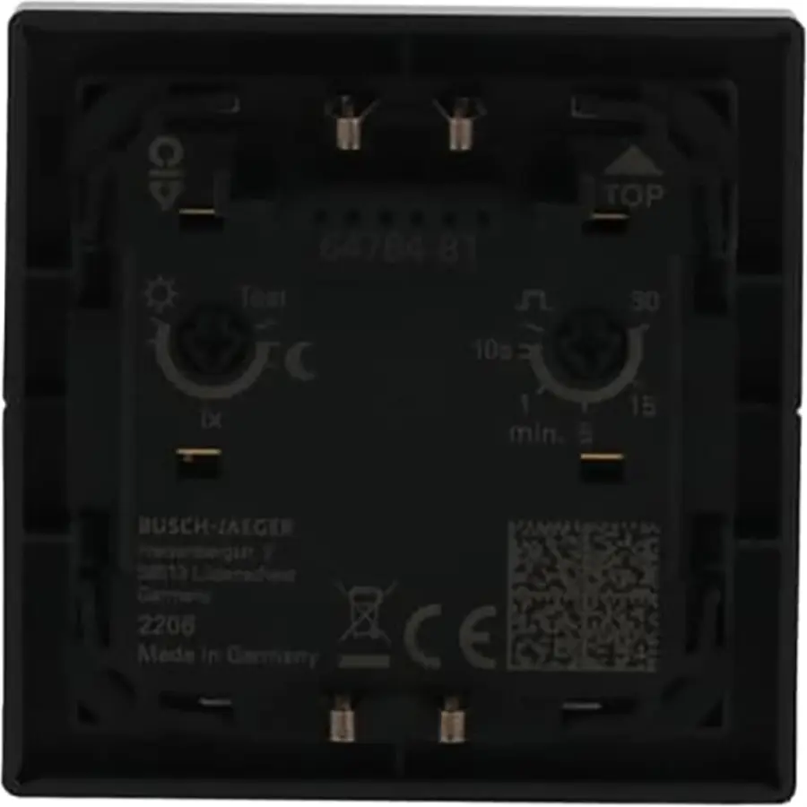 Busch-Jaeger bewegingsmelder-opzetstuk Wächter 180 flex comfort-sensor met multilens Future Linear antraciet glans (64764-81)