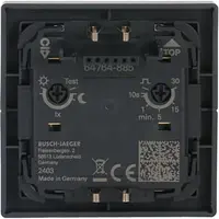 Busch-Jaeger bewegingsmelder-opzetstuk Wächter 180 flex comfort-sensor met multilens Future Linear zwart mat (64764-885)