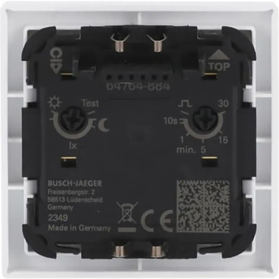 Busch-Jaeger bewegingsmelder-opzetstuk Wächter 180 flex comfort-sensor met multilens Future Linear studiowit mat (64764-884)