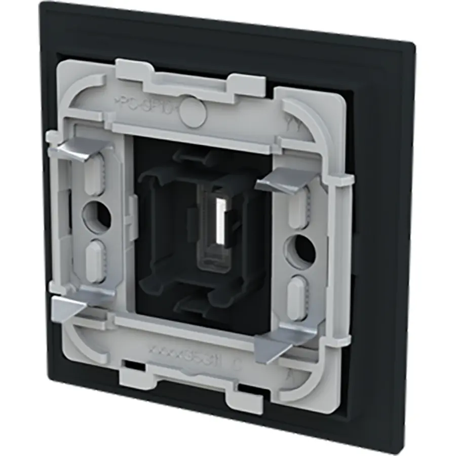 Busch-Jaeger schakelwip controlevenster Art Linear zwart mat (1789 N-45M)
