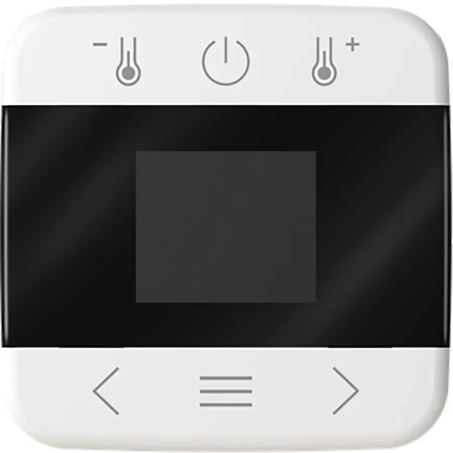 Busch-Jaeger centraalplaat voor kamerthermostaat met display en Bluetooth Reflex SI (1794 MDRT-214)