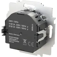 Busch-Jaeger ruimtethermostaat met display en Bluetooth verwarmen en koelen 230V (1099 UHKTA-BT)