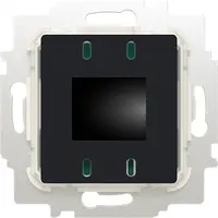 Busch-Jaeger ruimtethermostaat met elektronische uitgang display Bluetooth en free@home wireless 230V (62843 U-WL)