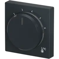 Busch-Jaeger draaiknop voor kamerthermostaat 1094/1097U Future Linear antraciet glans (1794 R-81)