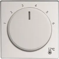 Busch-Jaeger draaiknop voor kamerthermostaat 1094/1097U Future Linear aluzilver (1794 R-83)