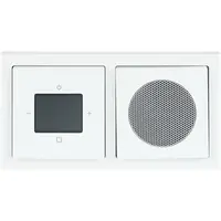 Busch-Jaeger digitale radio DAB+ bluetooth complete set Future Linear studiowit glans (8270 UJ-84-101)