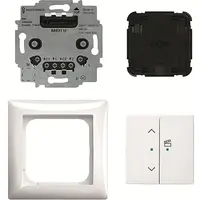 Busch-Jaeger jaloeziesokkel flex 1-voudig complete set met bedieningselement draadloos Balance SI wit glans (62731/UJ-914-WL)