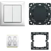 Busch-Jaeger Friends of Hue Smart Switch complete set Balance SI wit glans (6716 UJ-914)