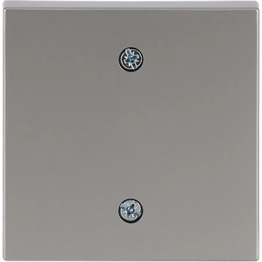 Busch-Jaeger centraalplaat voor trekschakelaar 2610/6U Pure Stainless Steel (1796-866)