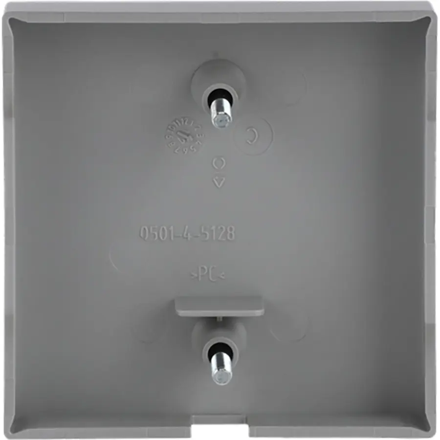 Busch-Jaeger centraalplaat voor trekschakelaar 2610/6U Pure Stainless Steel (1796-866)