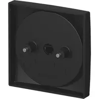 Busch-Jaeger centraalplaat voor trekschakelaar 2610/6U Balance SI zwart mat (1796-915)
