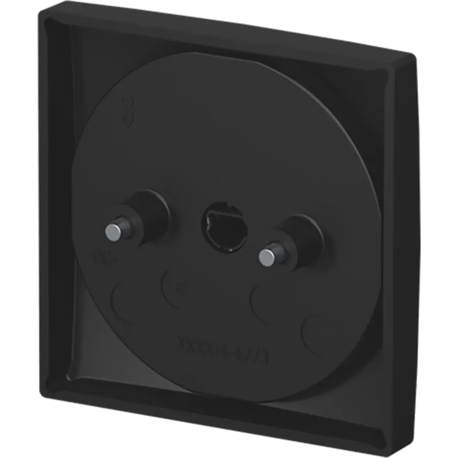 Busch-Jaeger centraalplaat voor trekschakelaar 2610/6U Balance SI zwart mat (1796-915)
