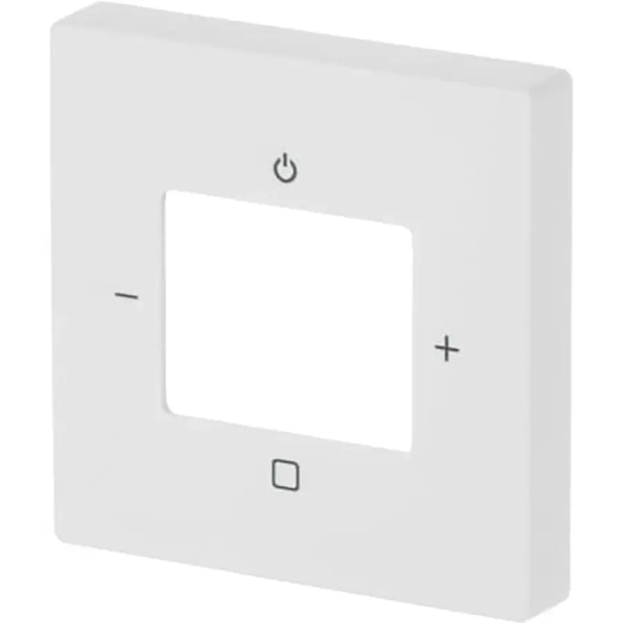 Busch-Jaeger centraalplaat tbv digitale radio Future Linear studiowit mat (8252-884-101)