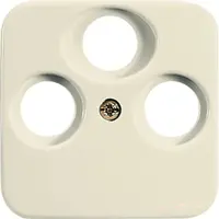 Busch-Jaeger centraalplaat antenne + sat / COAX wandcontactdoos Standaard SI (1743-03-212)