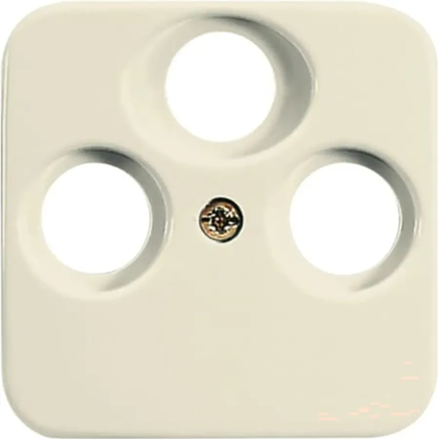Busch-Jaeger centraalplaat antenne + sat / COAX wandcontactdoos Standaard SI (1743-03-212)