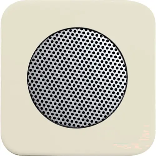 Busch-Jaeger centraalplaat radioluidspreker Standaard SI (8253-212) Busch-Jaeger centraalplaat radioluidspreker Standaard SI (8253-212)